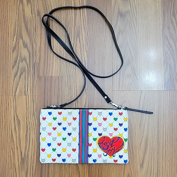 ❤️🎀💙Brighton Love & Joy Crossbody Wallet - Picture 1 of 6